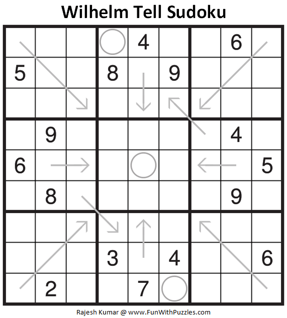 Wilhelm Tell Sudoku Puzzle (Fun With Sudoku #326)