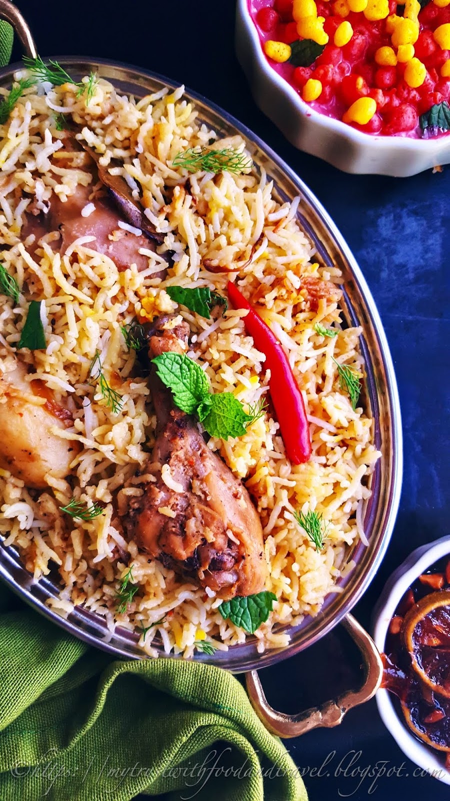 My Tryst With Food And Travel Dhaka Style Kacchi Chicken Biryani