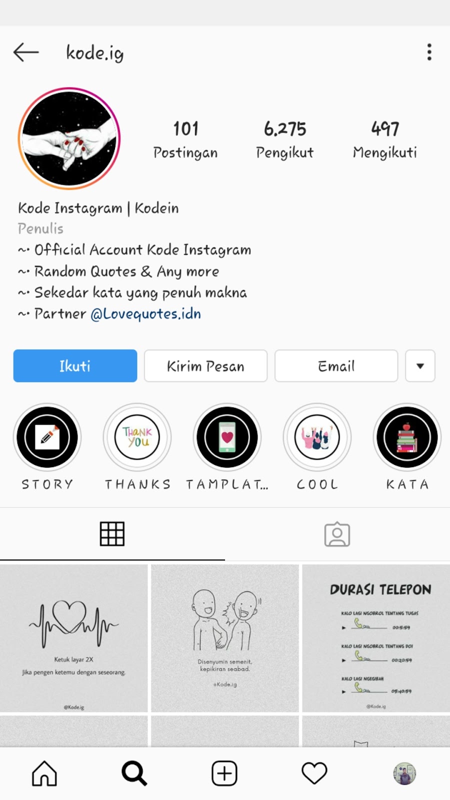 15 Akun Instagram Quotes Cinta yang bikin Baper Story Wa 15 Akun Instagram Quotes Cinta yang bikin Baper Story Wa
