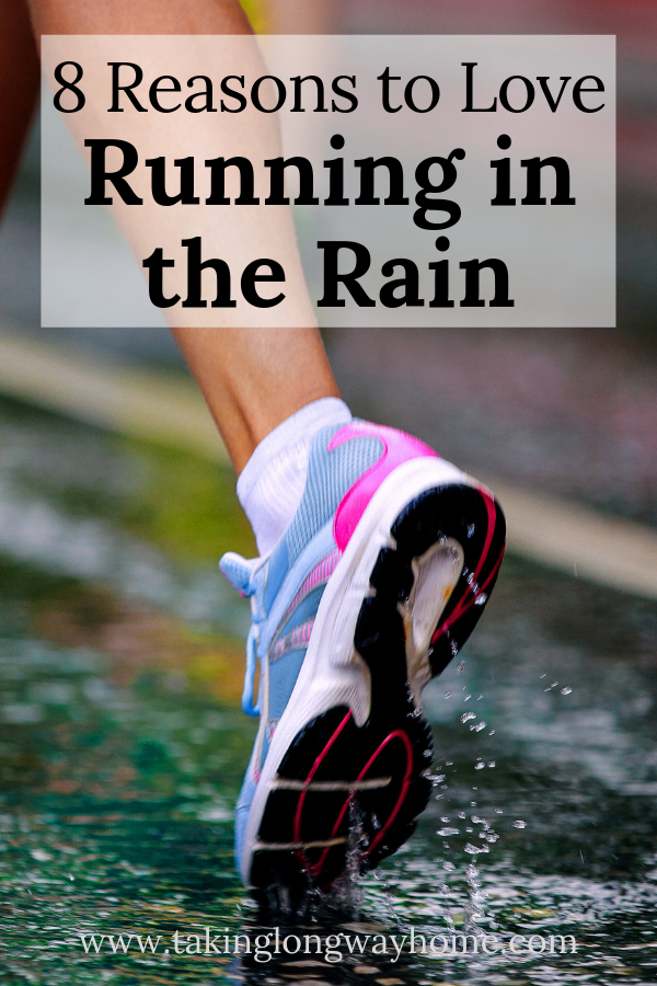 Rain will cool you off.