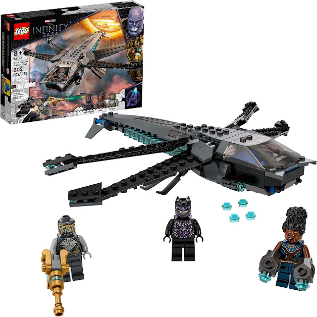 LEGO Marvel Black Panther Dragon Flyer 76186