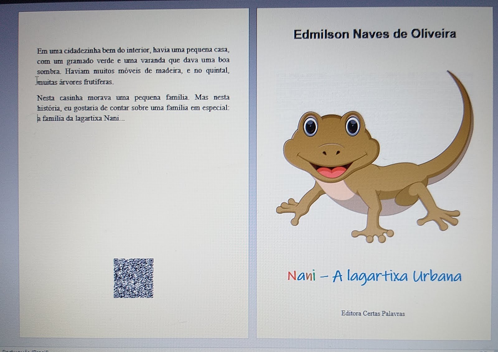 Nani - A lagartixa Infantil