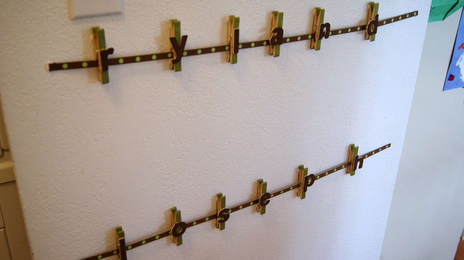 Crafty Sy Clothespin Ribbon Art Holder ♥