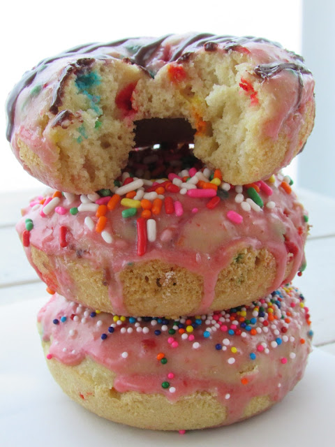 Gluten Free Funfetti Donuts