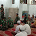 Safari Sholat Subuh Danramil 03/Serengan di sabut Hangat Takmir Masjid Jami Muslimin.