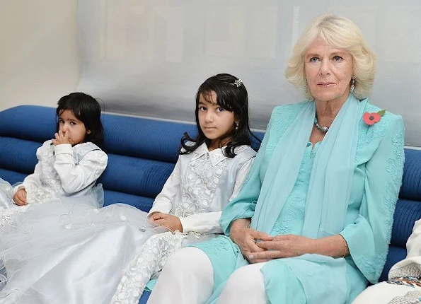 Duchess Camilla of Cornwall visited the first Children's public library of Umman and Dar Al Hannan Hostel