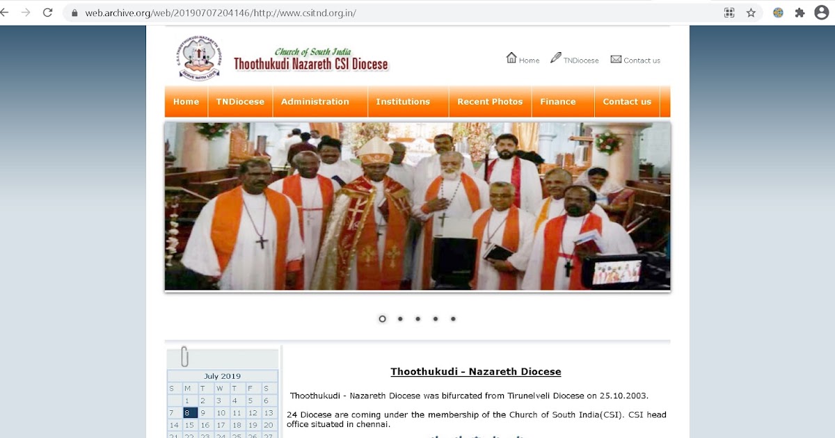 Anglican ThoothukudiNazareth Diocese 2023