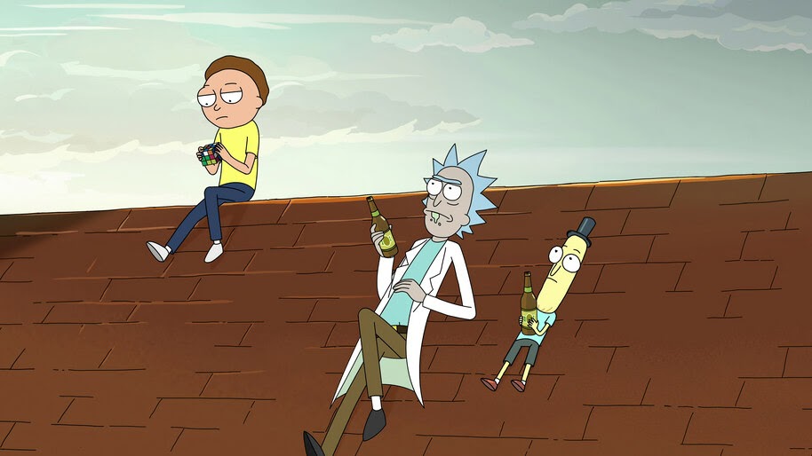 Rick And Morty Cartoon 4k 72196 Wallpaper