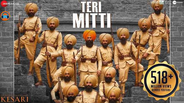 Teri Mitti Lyrics in English– B Praak