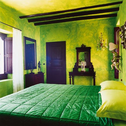 Decoración de una Habitación de color Verde | Decoracion de Dormitorios