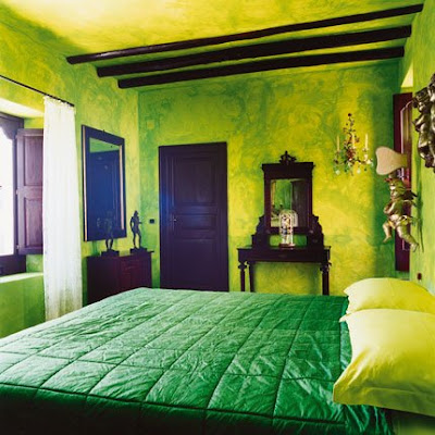 Decoración de una Habitación de color Verde | Decoracion de Dormitorios