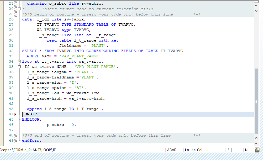 SAP BW on HANA: DTP with dynamic filter