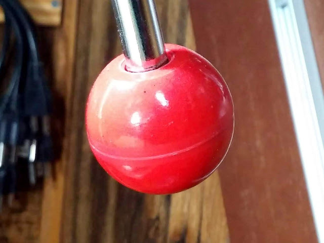 Red Ball Knob - Grizzly Drill Press Replacement