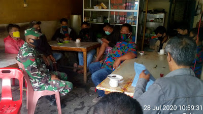 Antisipasi Covid-19, Koptu R. Lumbangaol Himbau Masyarakat Pakai Masker 