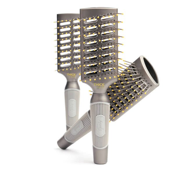 Makeup University Inc Goody Thick Fix brush for venting the best blow