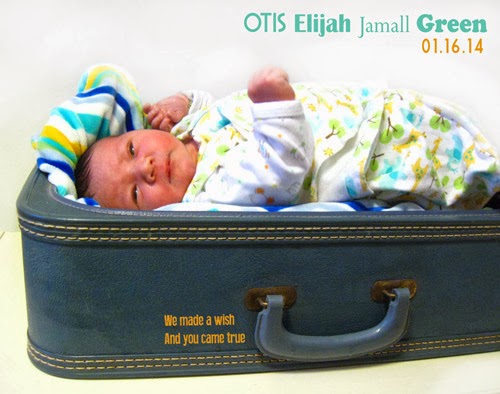 ismoyo's vintage playground - Newborn baby announcement - vintage suitcase - photo inspiration