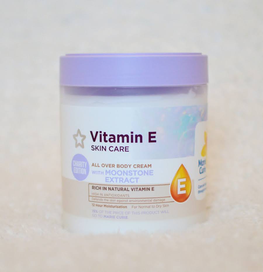 Superdrug Vitamin E Body Cream with Moonstone Extract Inspirations