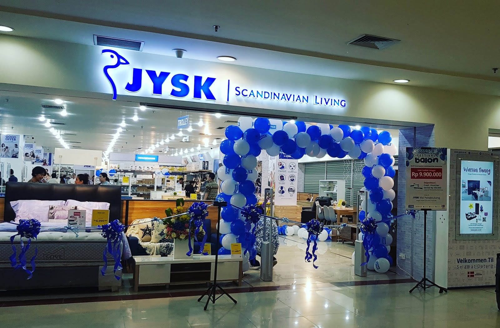 Grand Opening JYSK, Skandinavian Living di Mall Panakukang Makassar