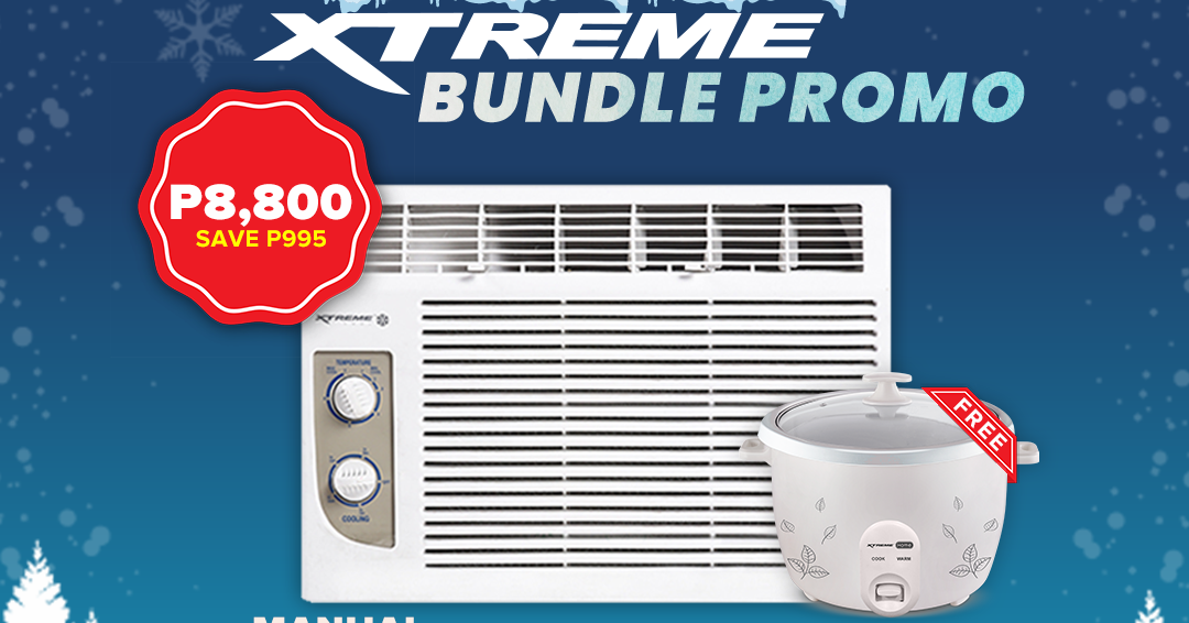 Praktikal Manual Get FREE appliances on XTREME BRRR Month Aircon