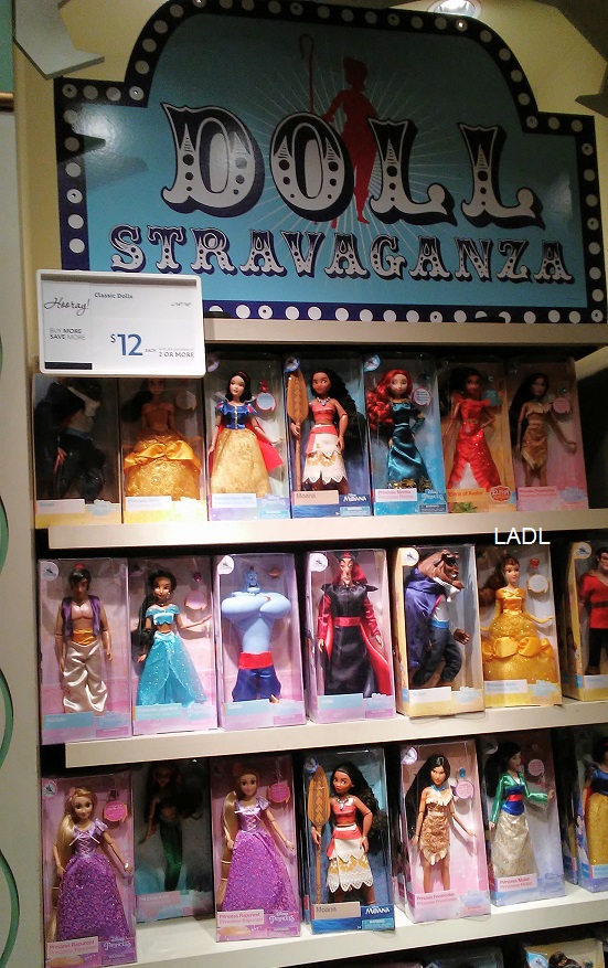 Living A Doll's Life *In Store Report* Disney Store Meadows Mall