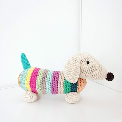 Fonkelnieuw Annemarie's Haakblog: Crochet Dog NM-23