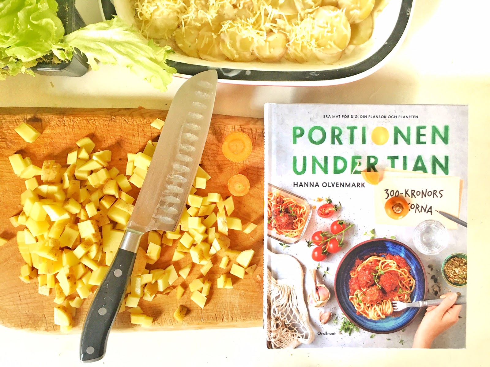 Portionen under tian 300kronors veckorna