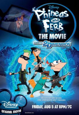 Phineas y Ferb: A traves de la Segunda Dimension – DVDRIP LATINO