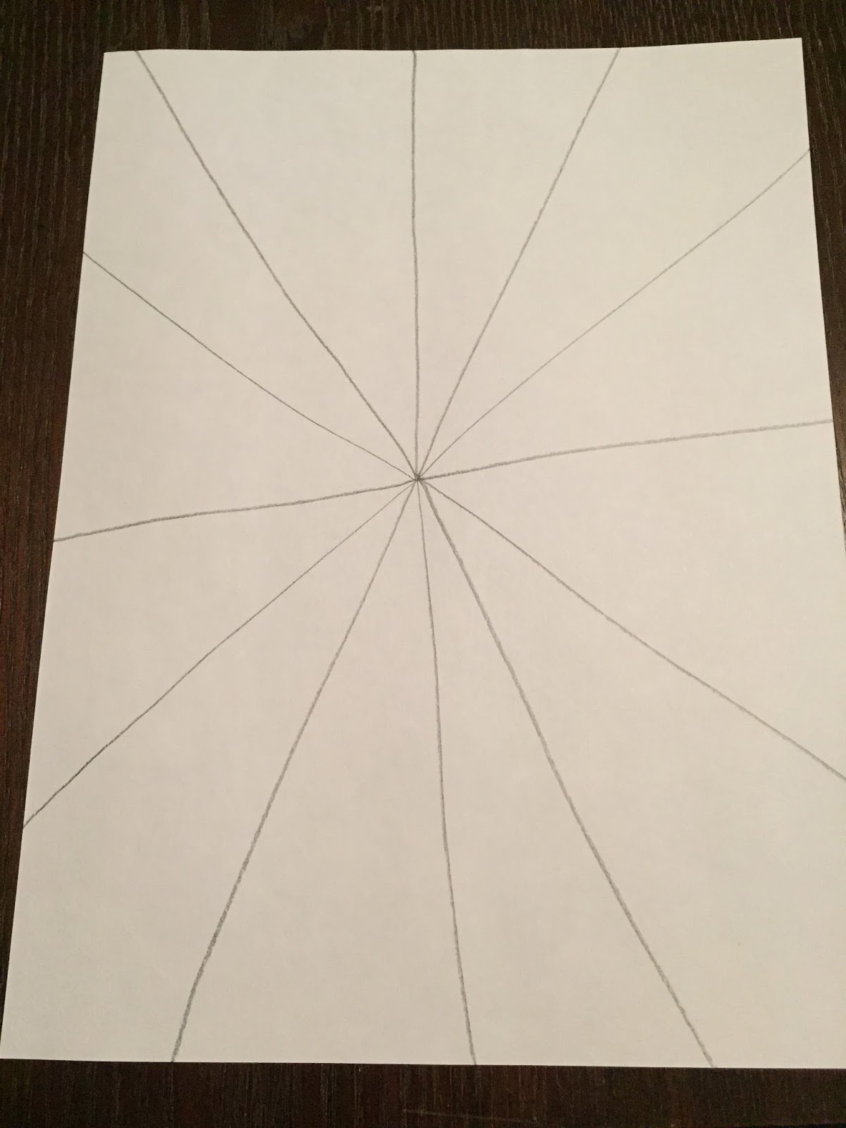 Pencils 'n Paintbrushes: Optical Illusion Color Wheel