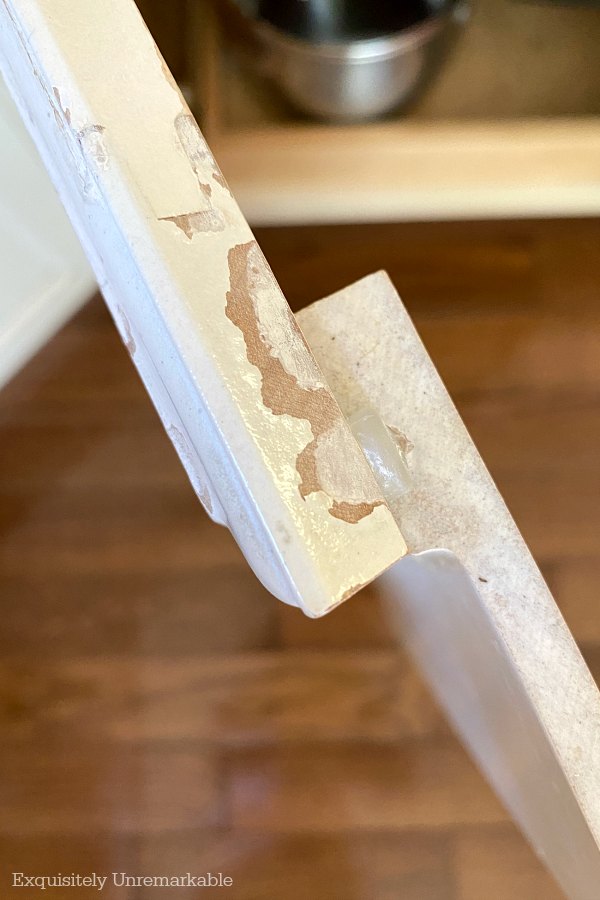 How To Touch Up Chipped Cabinets With A Paint Pen Exquisitely 