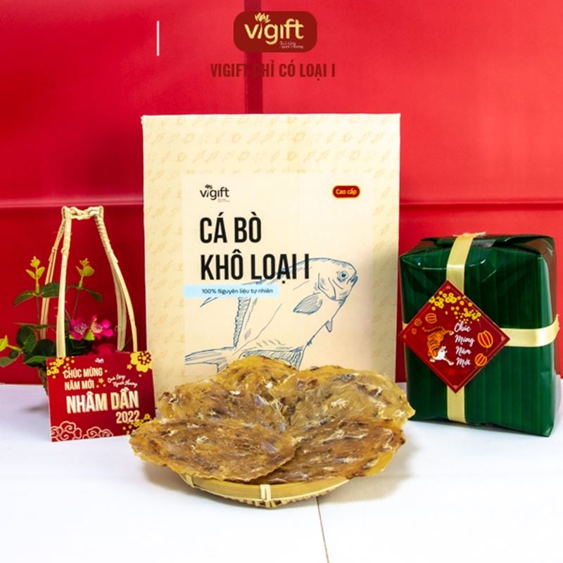 ViGift Cá bò khô nướng 500g.