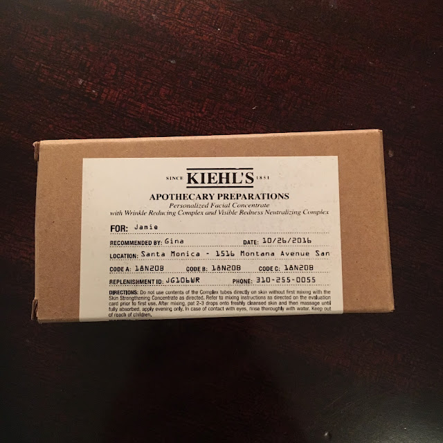 Kiehl's, Kiehl's Apothecary Preparations, serum, skincare, skin care, customized skincare