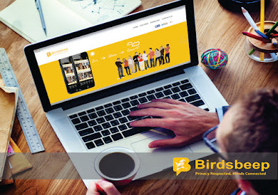 download birdsbeep mobile chat application