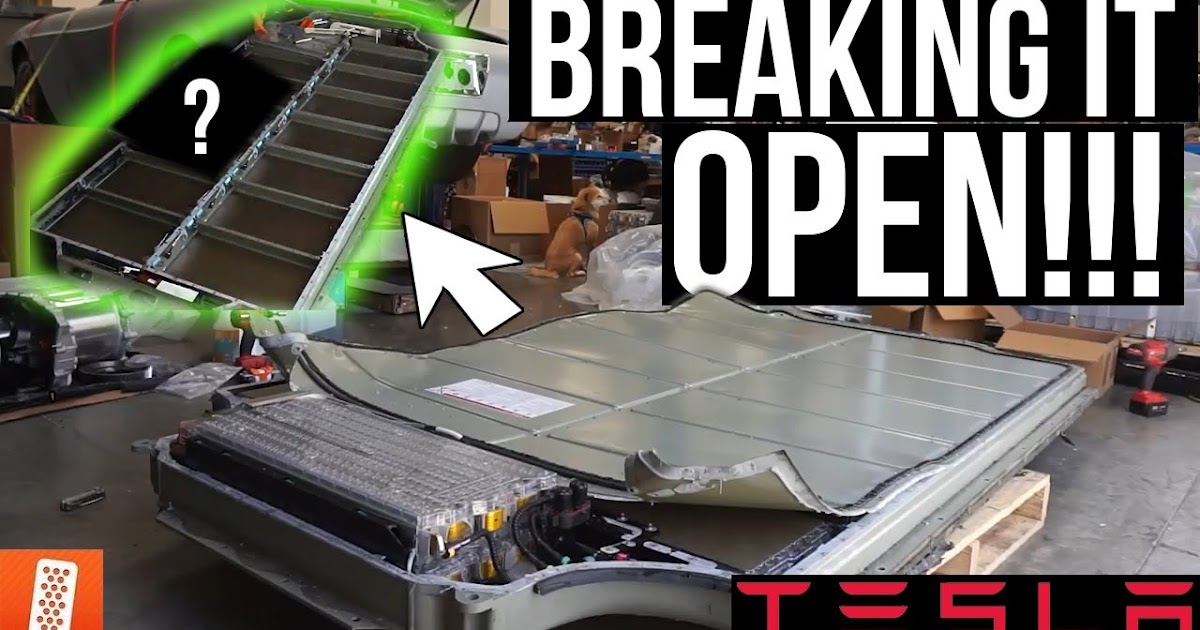 What's Inside a Tesla Model S Battery Pack!?