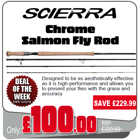 Scierra Chrome Salmon Fly Rods are Aesthetically Effective