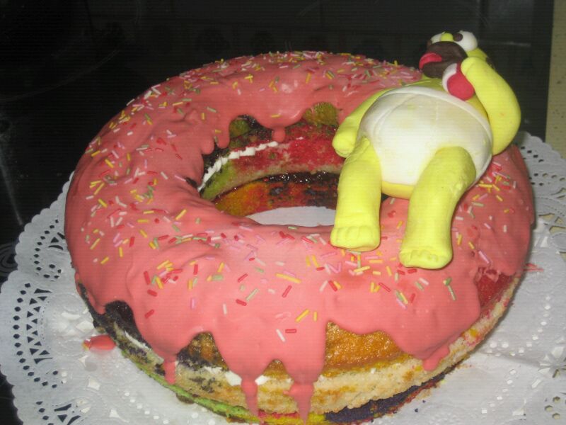 mis pastelitos en los simpson