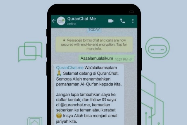 Bot Quran WhatsApp, Cari Ayat Dan Tafsir Al Quran Dengan Mudah