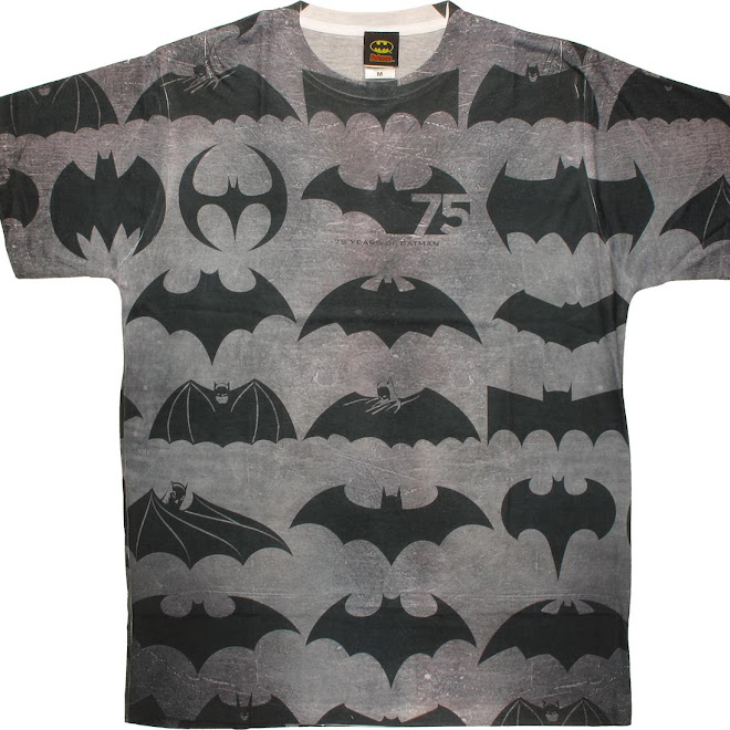 Today's T: 今日のバットマン 75周年記念 Tシャツ