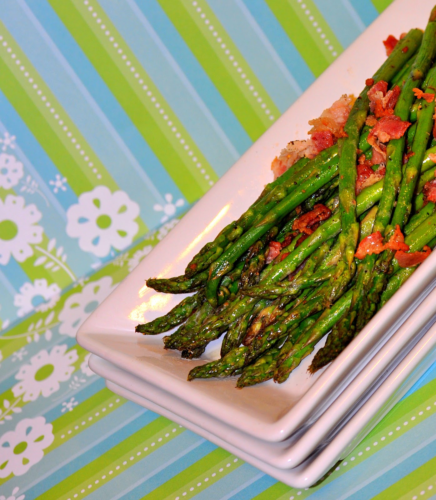 Life Scoops Asparagus with Bacon