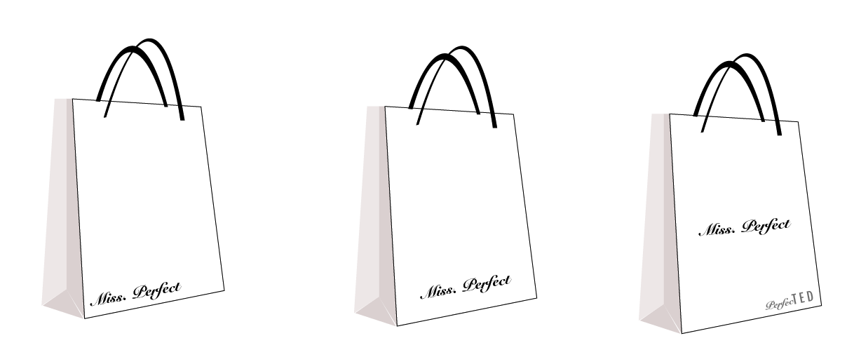 Design Practice: Ted Baker - Shopping Bag