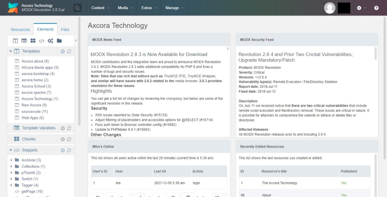 membuat website yang SEO nya paling kuat dengan MODX revolution