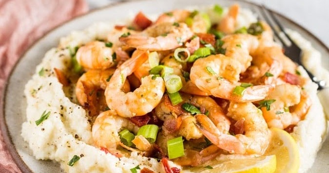 Low Carb Keto Shrimp and Grits - quick weight loss