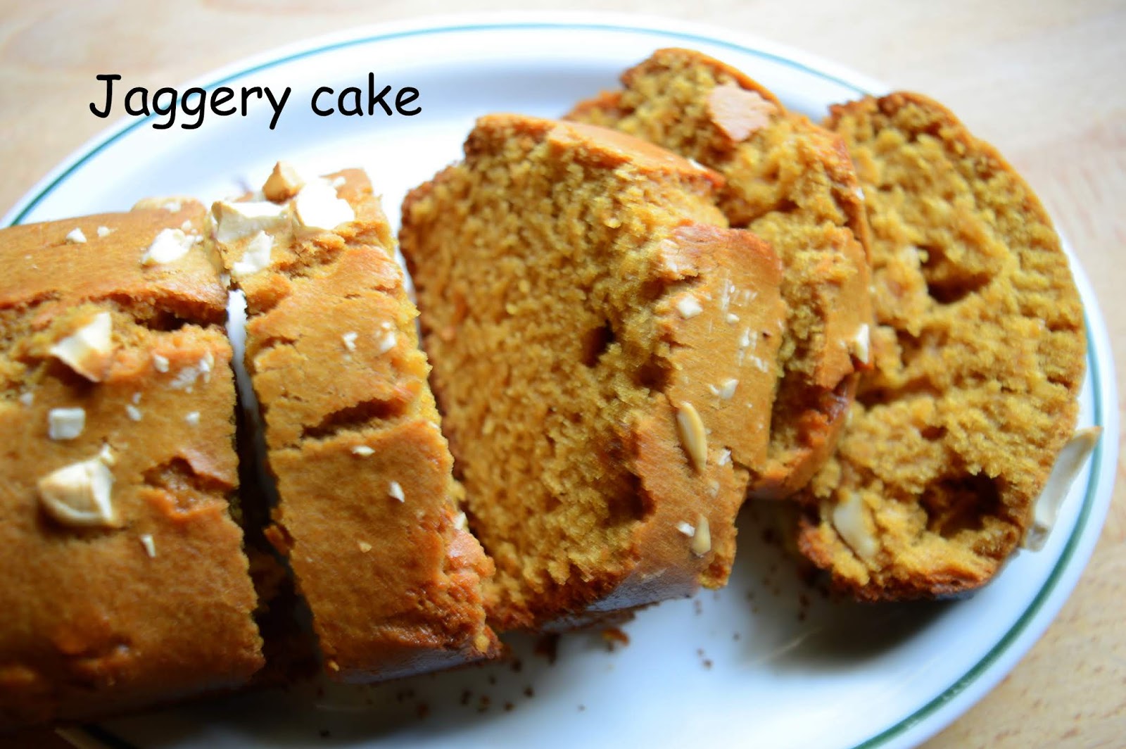 Babi 's Recipes Easy South Indian Recipes with step by step pictures Jaggery cake Eggless