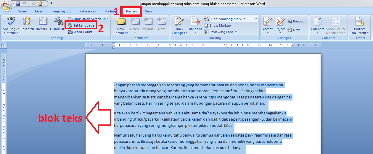 2 Cara Meringkas Dokumen Di Microsoft Word Blogger Toraja 2 Cara Meringkas Dokumen Di Microsoft Word Blogger Toraja