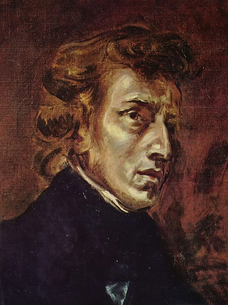 Eugène Delacroix  - Frédéric Chopin, 1838