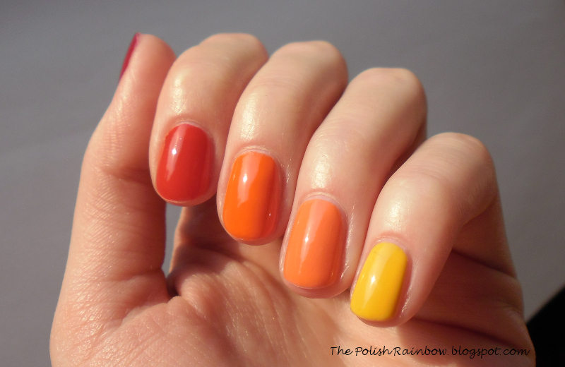 Ombre Nails Tequila Sunrise FamiliAbrupt