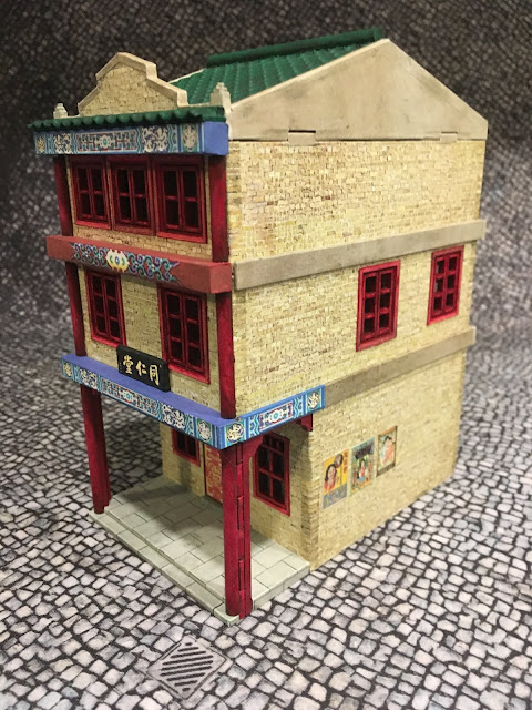 28mm Chinese Building: Dragonfrog Games MDF Asian Shop 5/6 comb