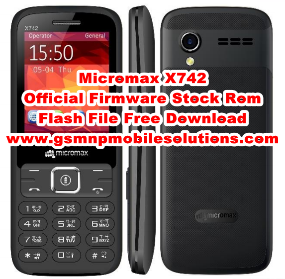 1.System Info"Micromax X742 Official Firmware Stock Rom/Flash File Free