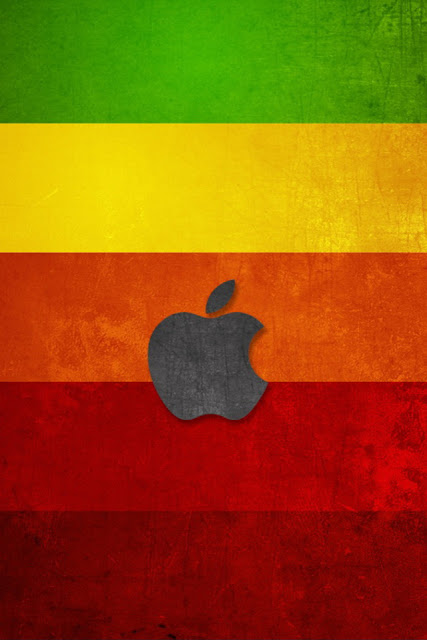 Colorful Apple Logo iPhone Wallpaper By TipTechNews.com