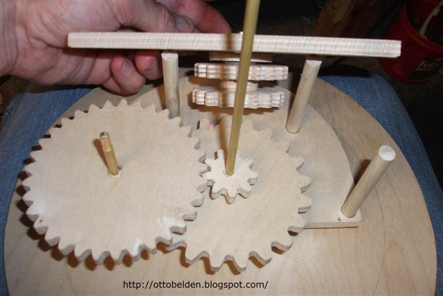 wood gear clock woodworking plans