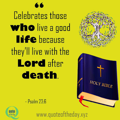 Bible verses about celebrating life after death